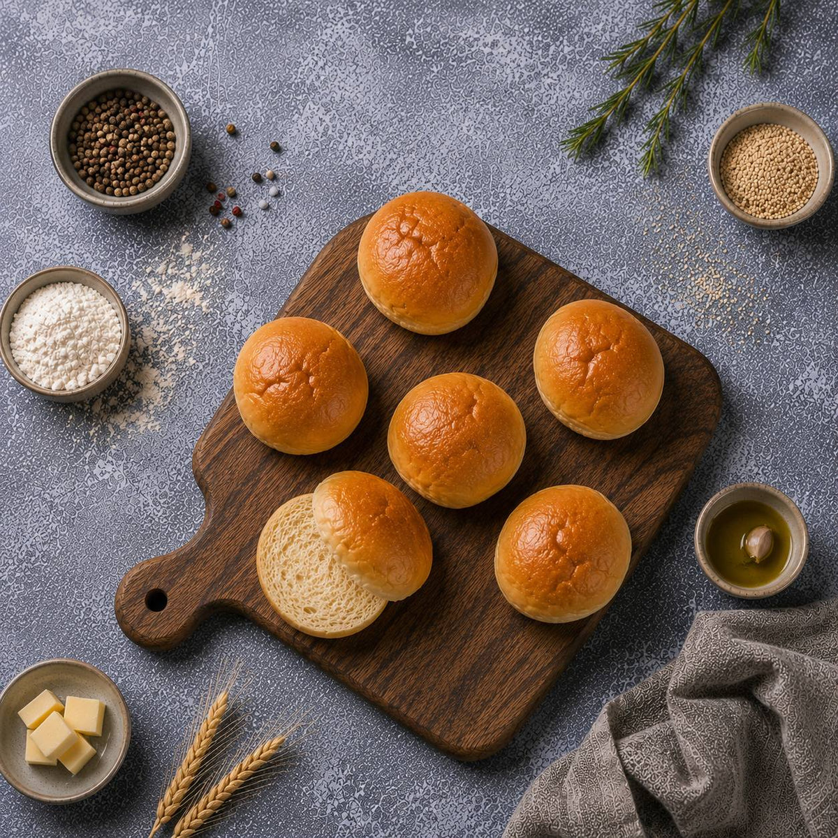 Pan Hamburguesa Brioche — La Carnicerie boutique de carnes Colombia
