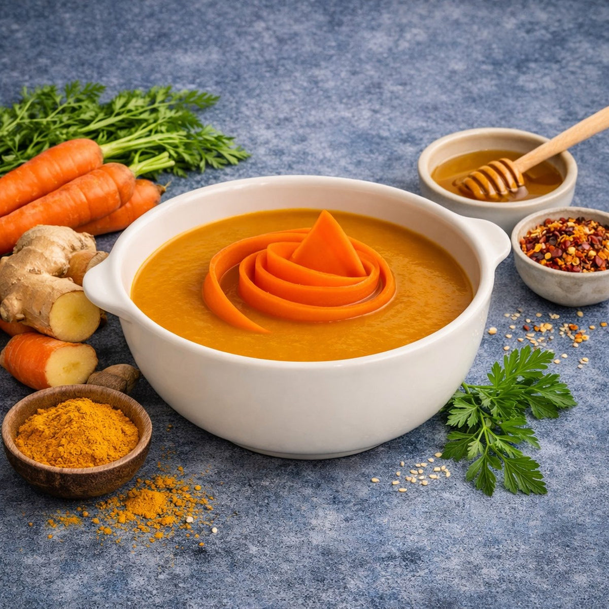 Sopa Zanahoria Jengibre — La Carnicerie despensa gourmet Colombia