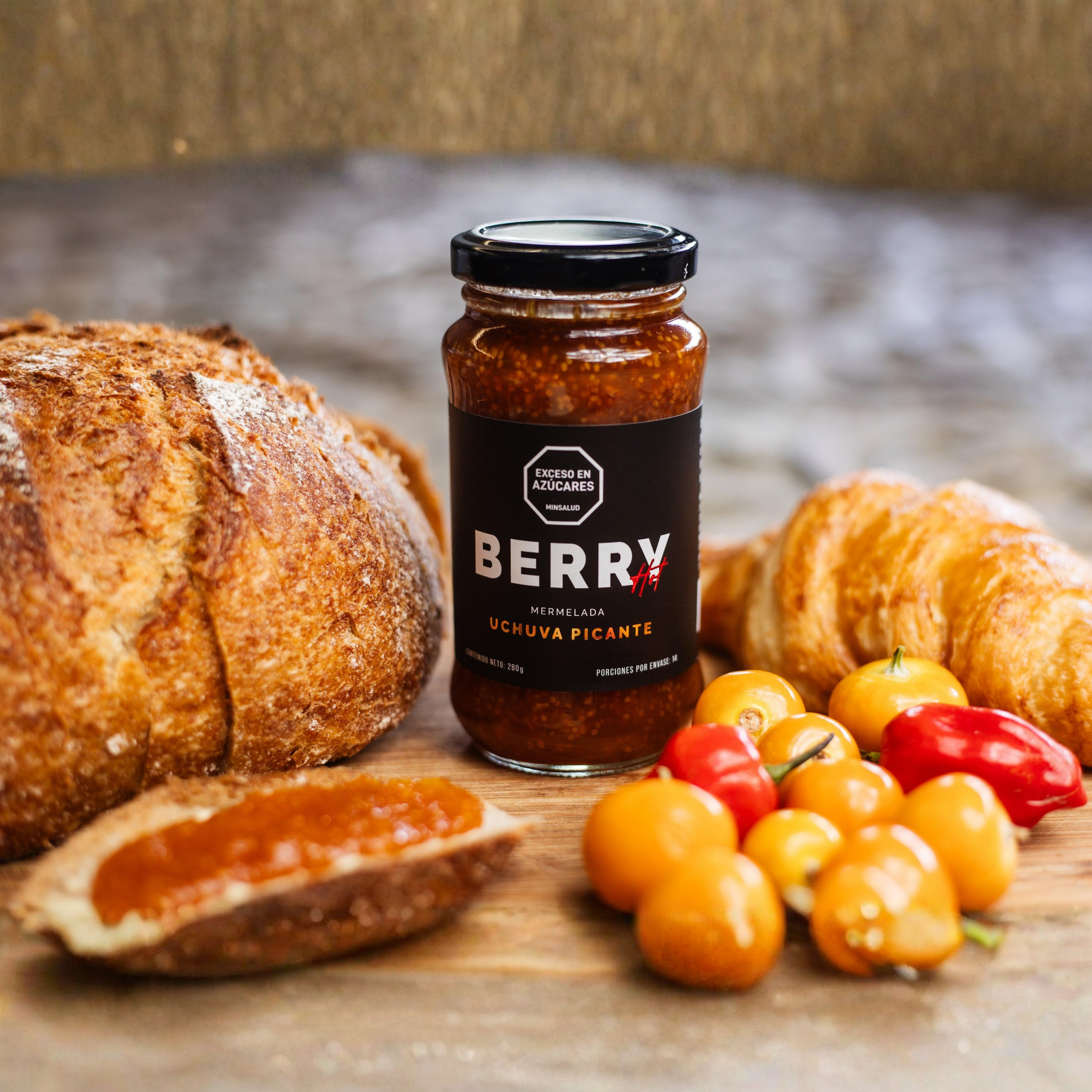 Mermelada de Uchuva Picante Berry Hot - La Carnicerie