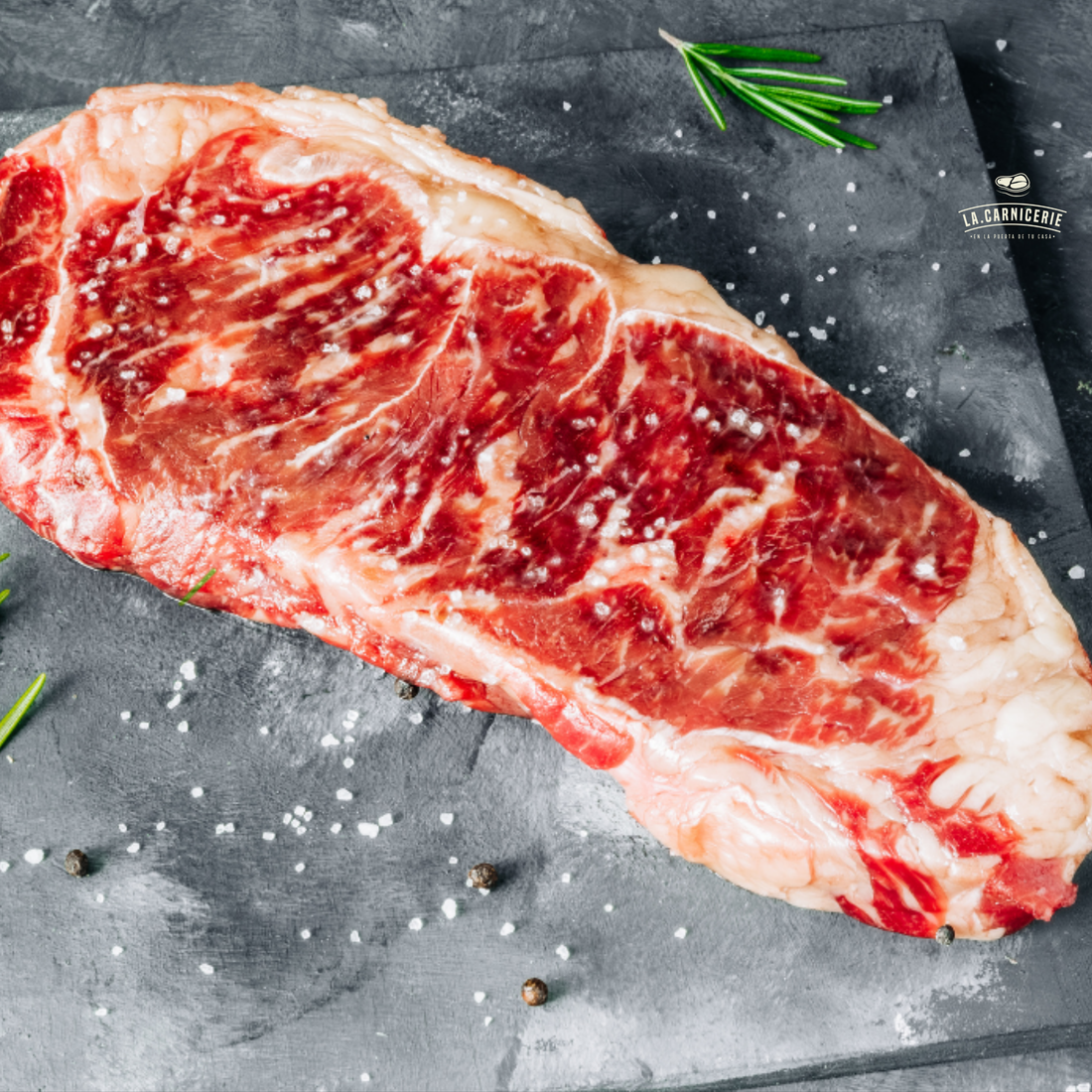 New York Steak Choice Swift Black Angus 450-550gr - La Carnicerie