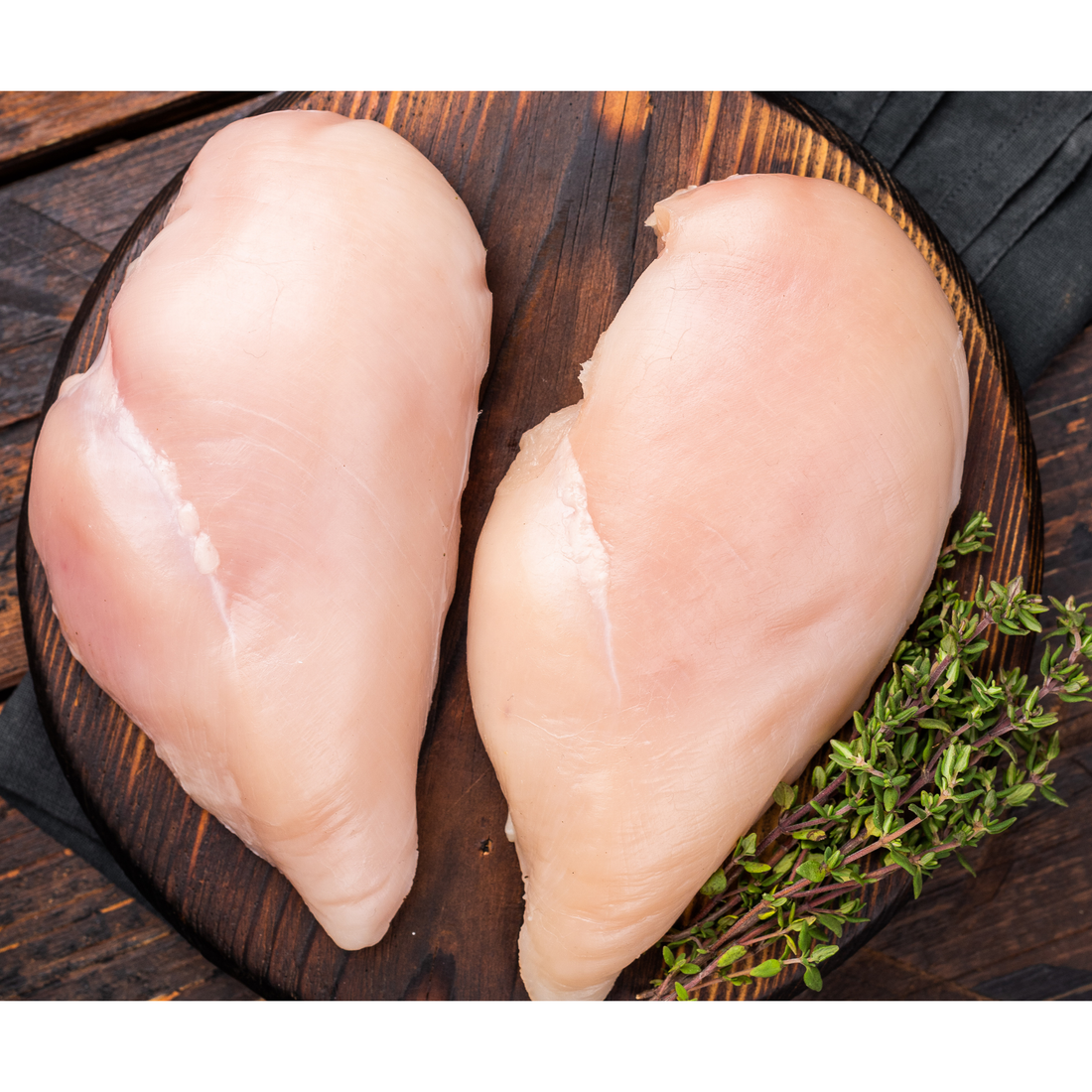 Filete de Pechuga de Pollo Blanco 650-750gr - La Carnicerie