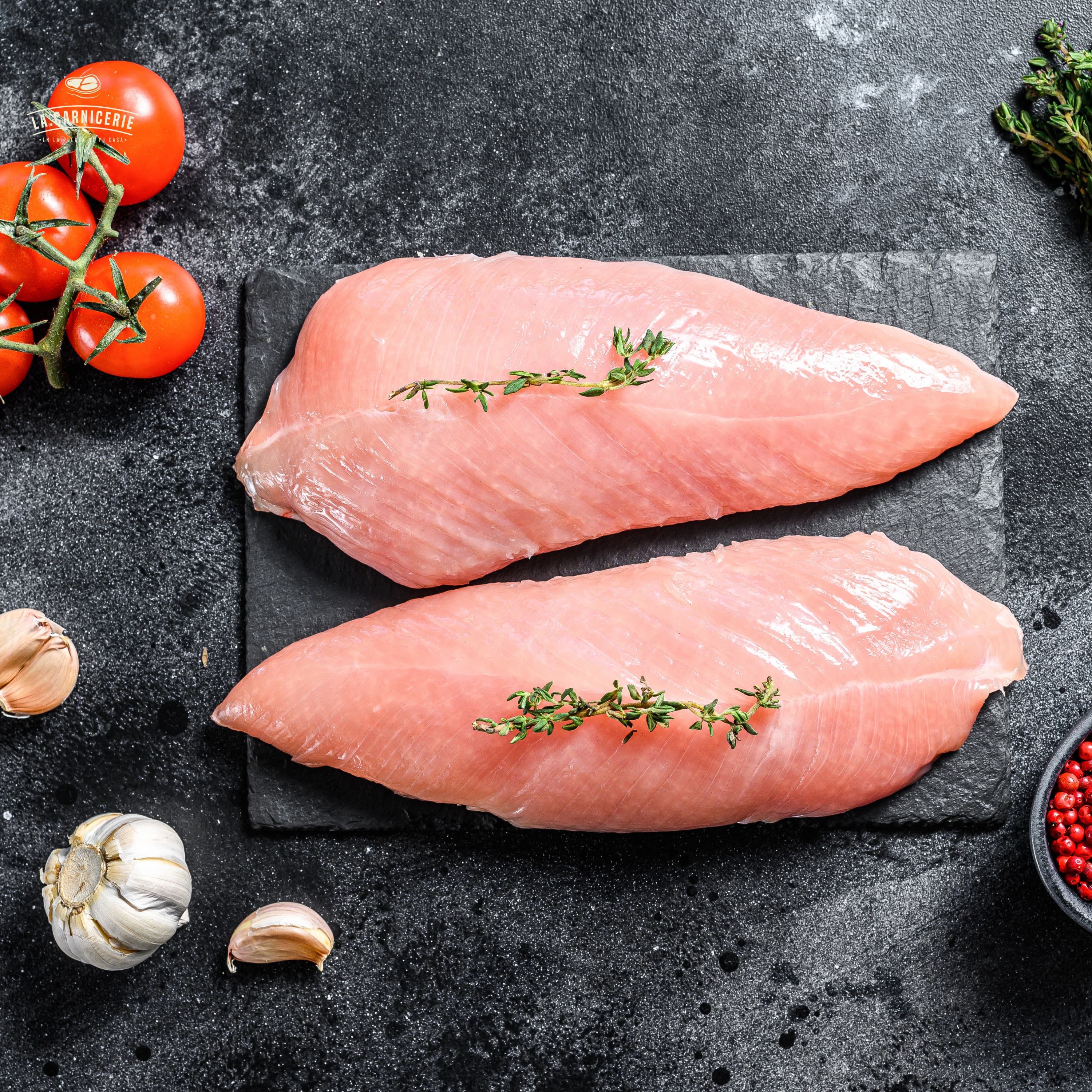 Filetes de Pechuga de Pavo 750-850gr - Aves - La Carnicerie