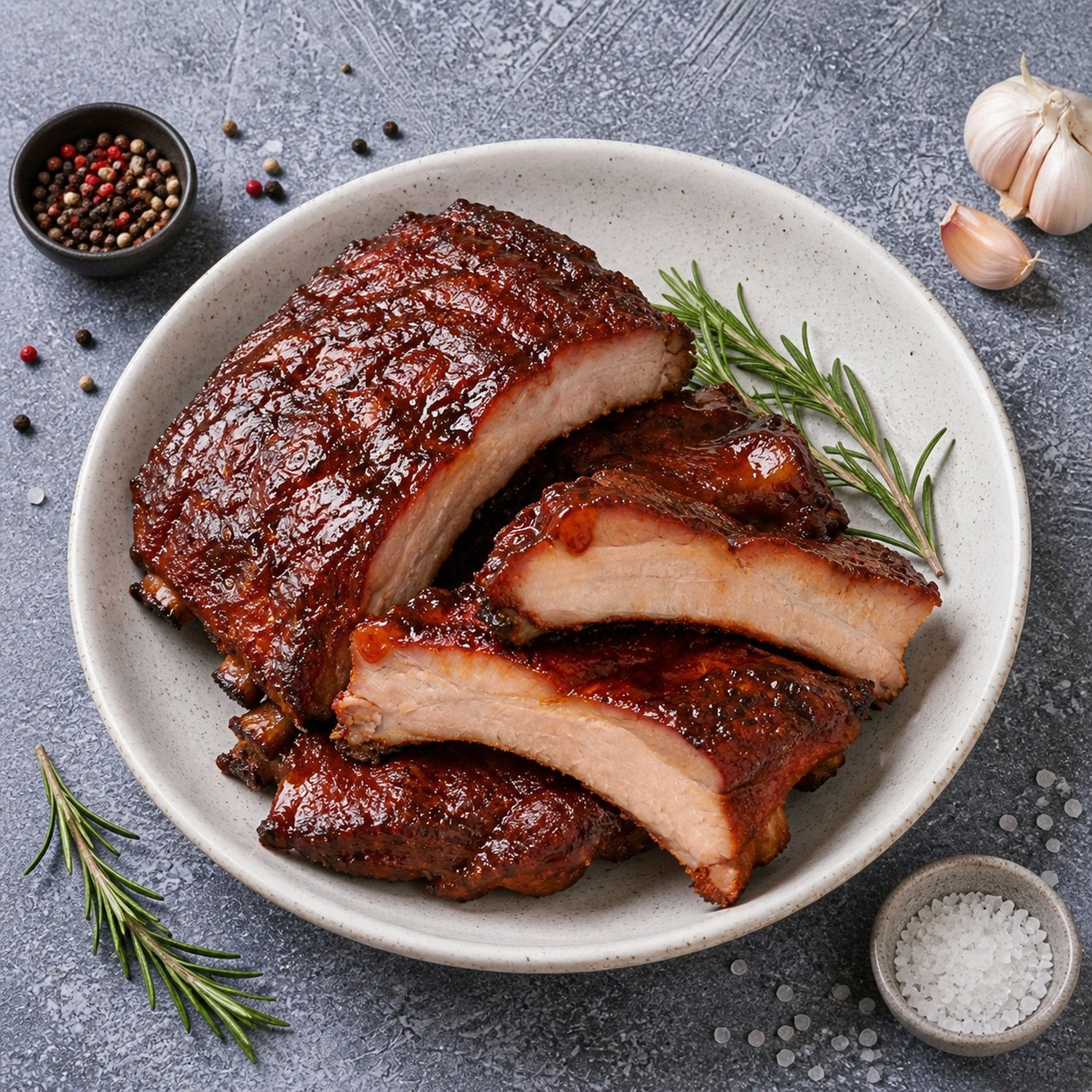Costillas de cerdo BBQ - La Carnicerie
