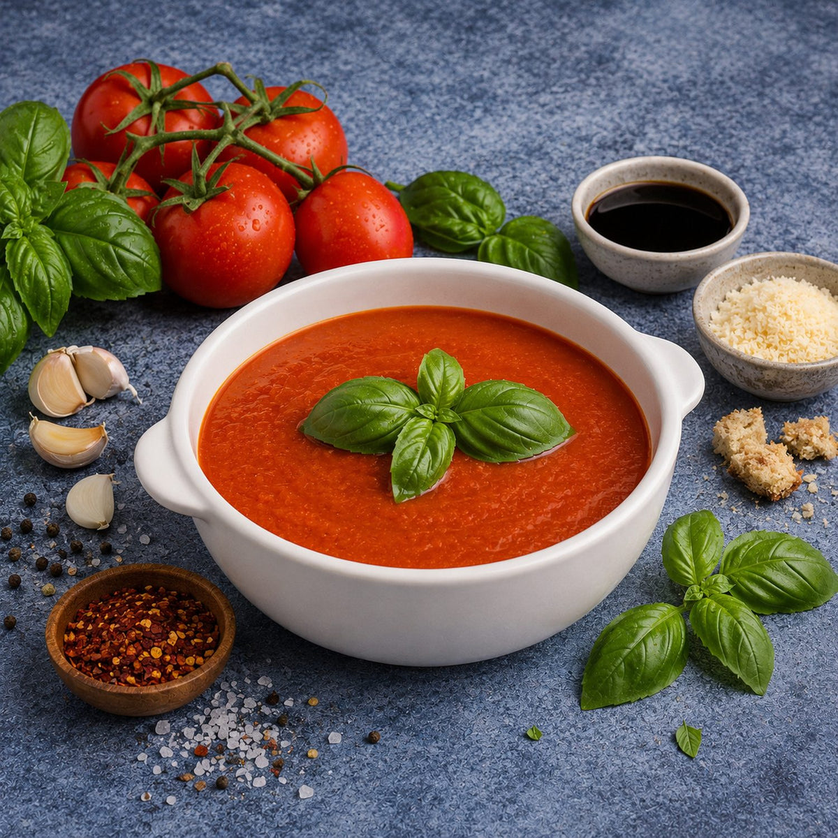 Sopa Tomate Albahaca — La Carnicerie despensa gourmet Colombia