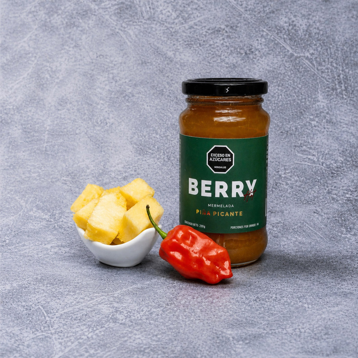 Mermelada de Piña Picante Berry hot — La Carnicerie carnes de origen Colombia