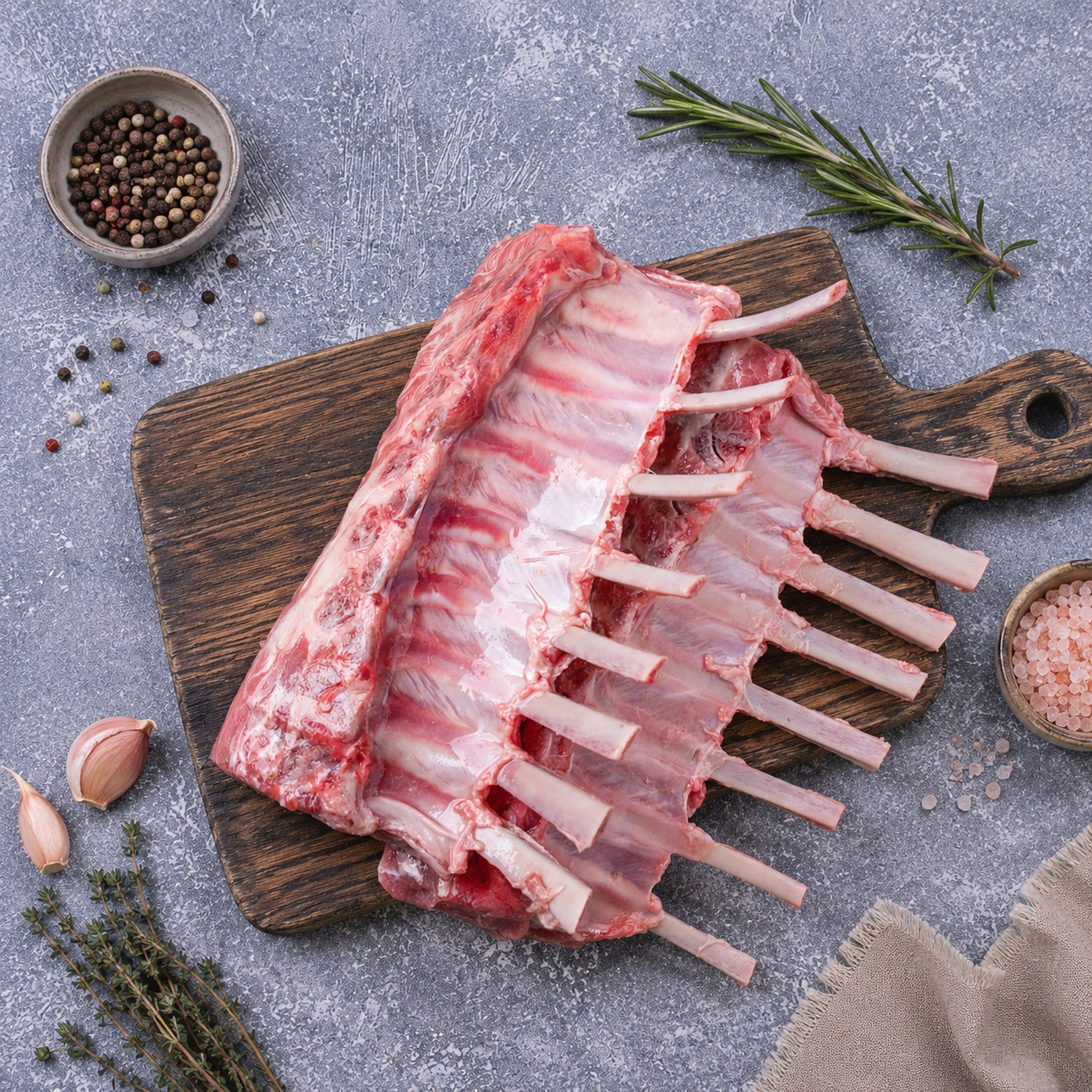 Rack Doble Cordero 1.850gr - 2050gr Aprox - La Carnicerie