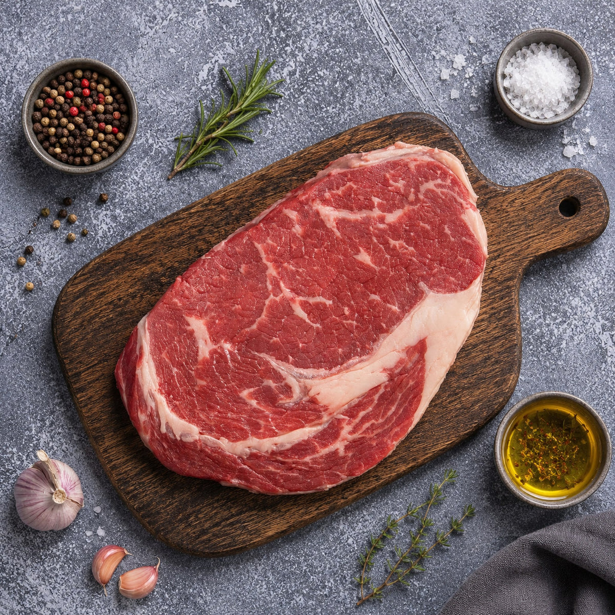 Rib Eye Choice Swift Black Angus 450gr - 550gr Aprox - La Carnicerie