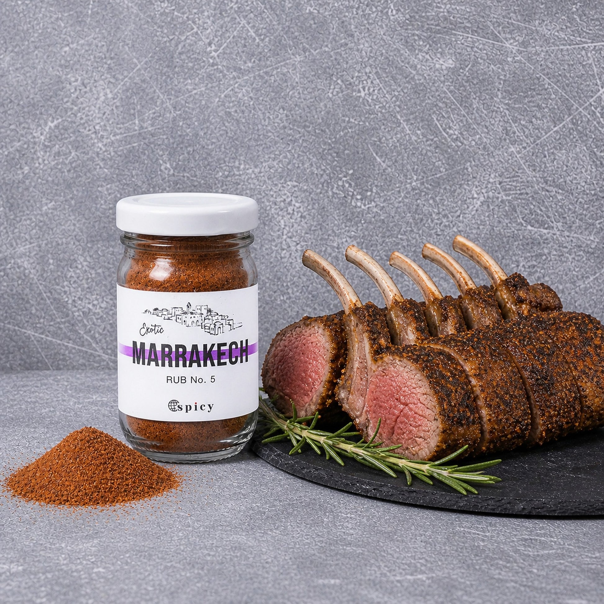 Rub #5 Marrakesh-SpicyAmp;Co Frasco 55gr - La Carnicerie