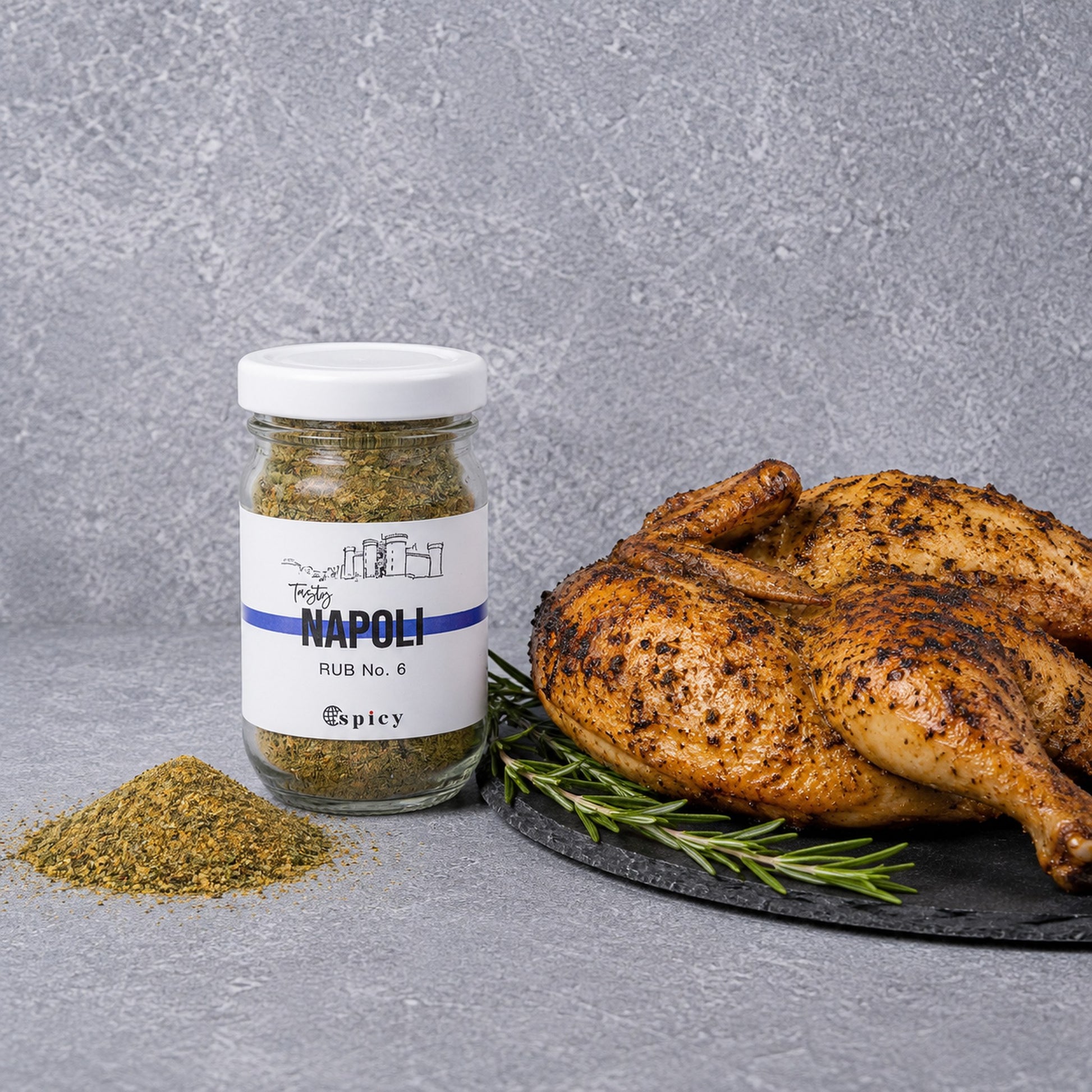 Rub #6 Napoli-SpicyAmp;Co Frasco 55gr - La Carnicerie