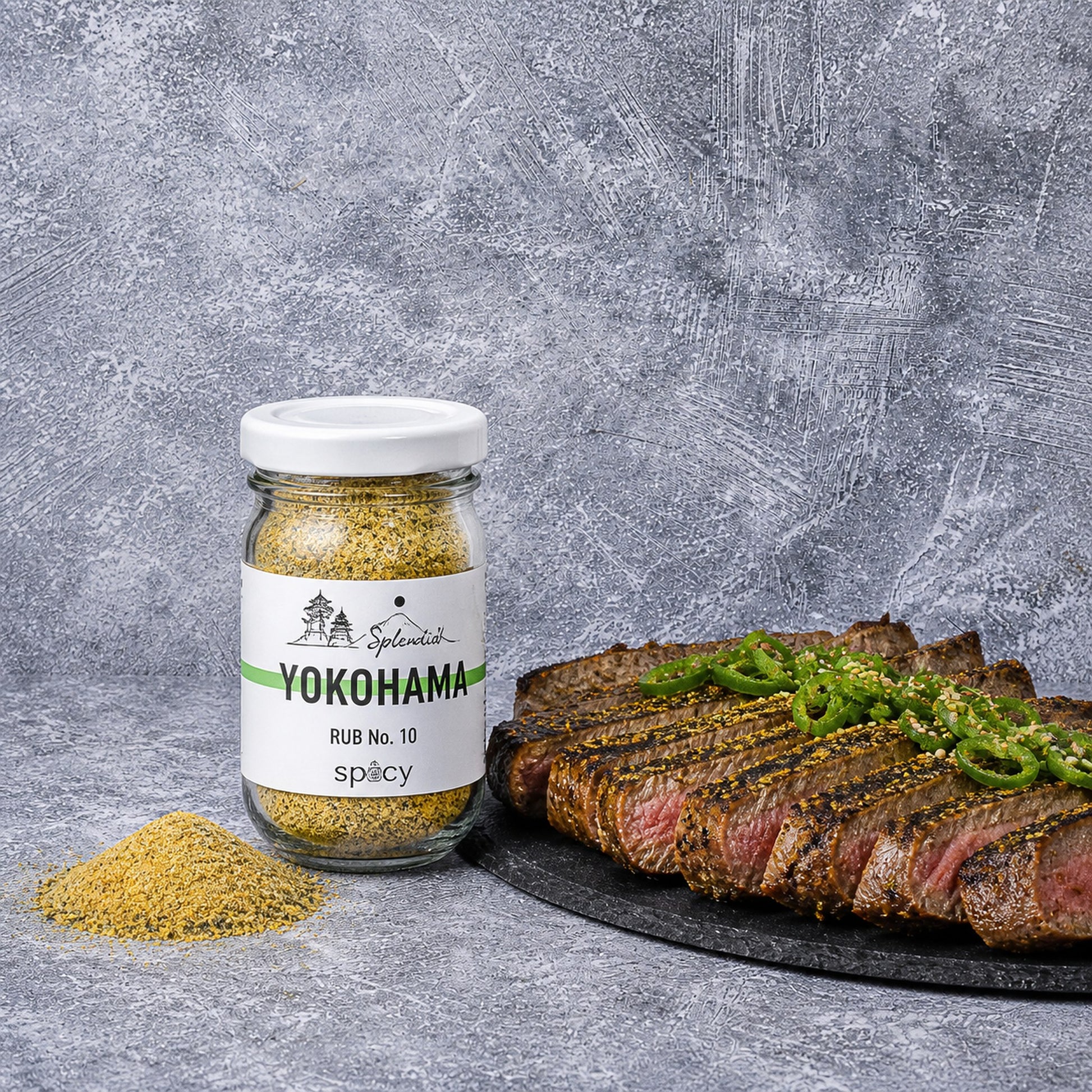 Rub #10 Yokohama-SpicyAmp;Co Frasco 55gr - La Carnicerie