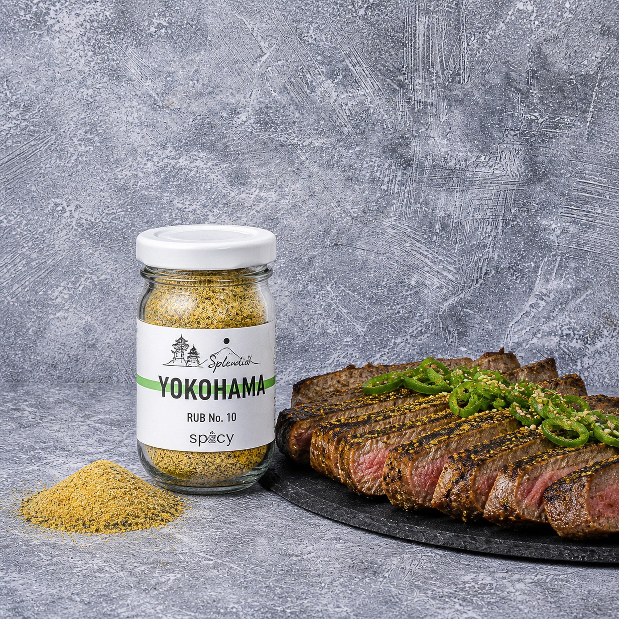 Rub #10 Yokohama-SpicyAmp;Co Frasco 55gr - La Carnicerie