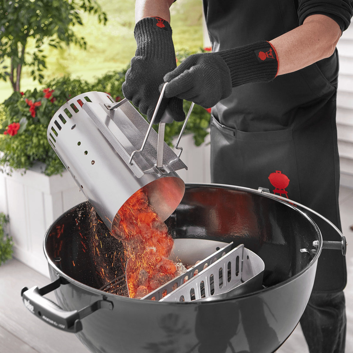 Weber RapidFire iniciador acero inoxidable — La Carnicerie