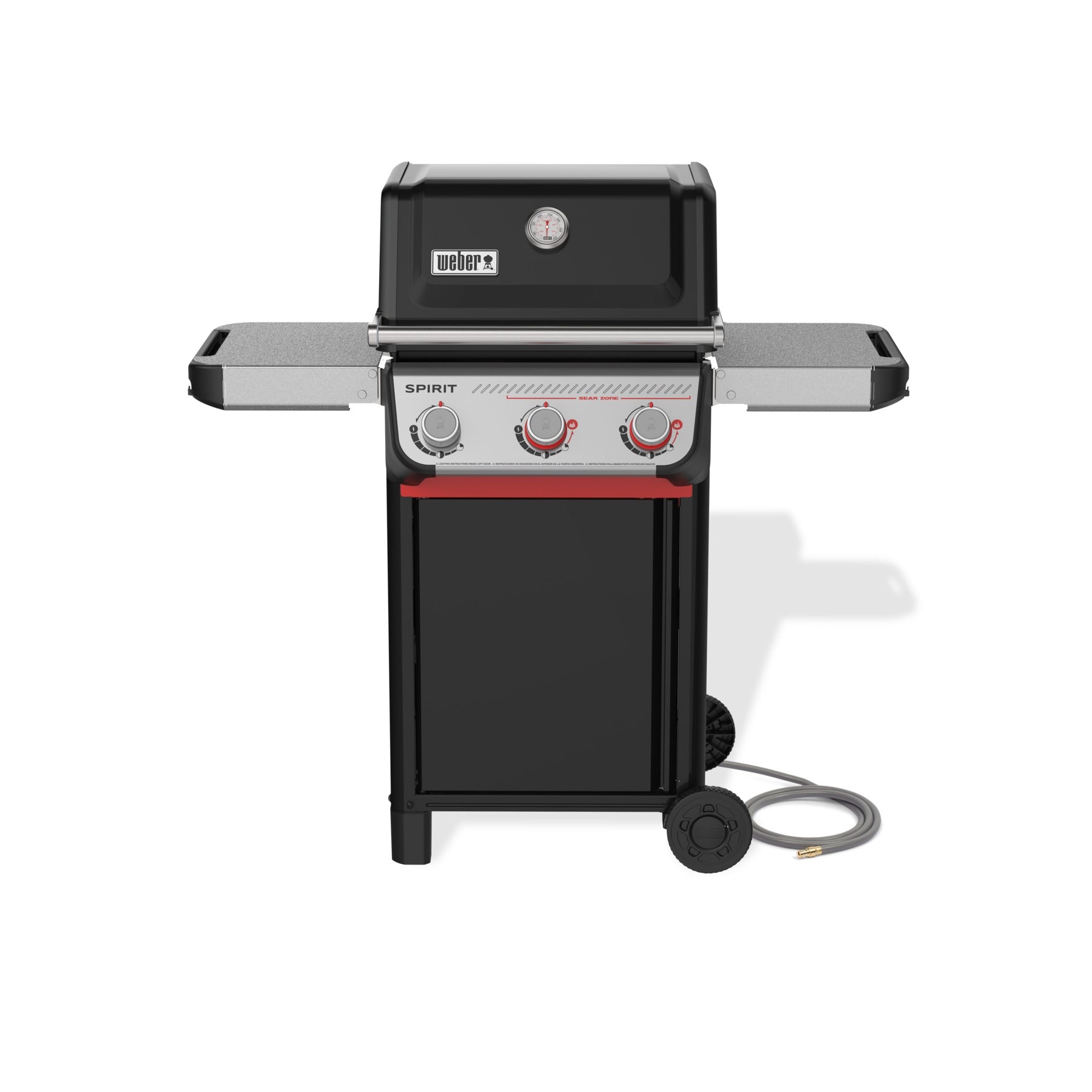 Weber Spirit E-325 parrilla porcelana gas natural — La Carnicerie