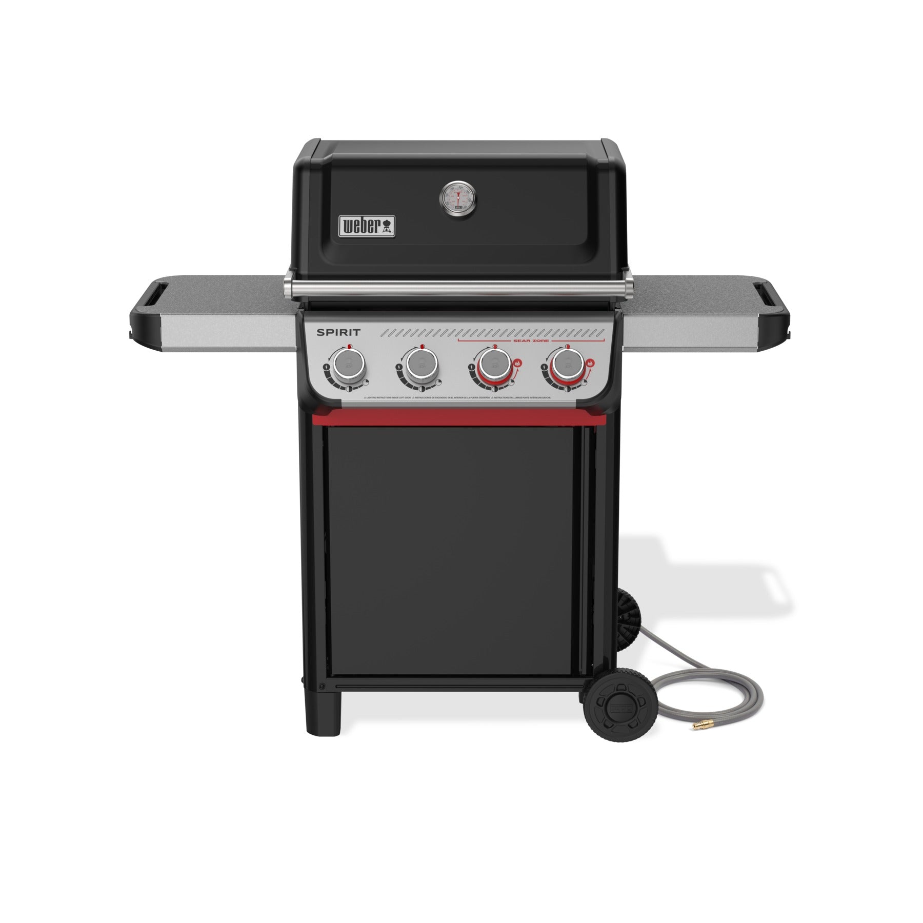 Weber Spirit E-425 parrilla porcelana 4 quemadores gas natural — La Carnicerie