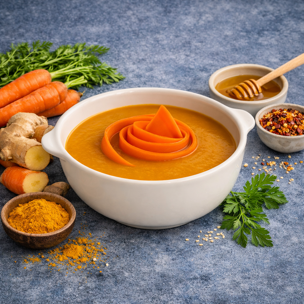 Sopa de Zanahoria y Jengibre 400gr Congelada - La Carnicerie